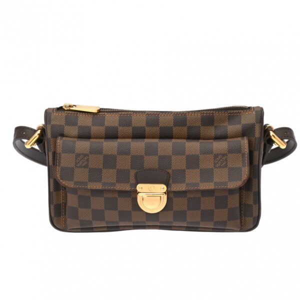 800000128651000 1 Louis Vuitton Damier Ravello GM Shoulder Bag Brown