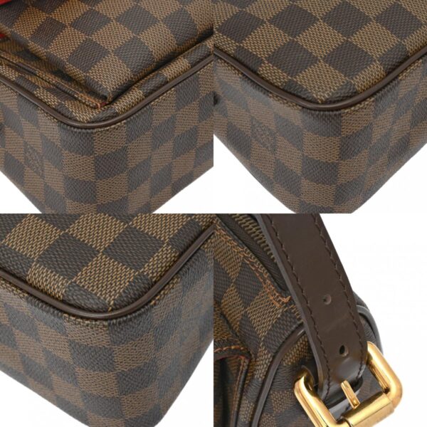 800000128651000 10 c Louis Vuitton Damier Ravello GM Shoulder Bag Brown