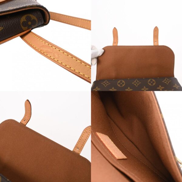 800000128657000 11 c Louis Vuitton Pochette Maru Monogram Waist Bag Brown