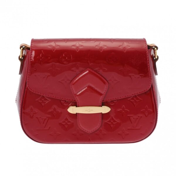 800000128684000 1 Louis Vuitton Bellflower Vernis Rouge Grenadine