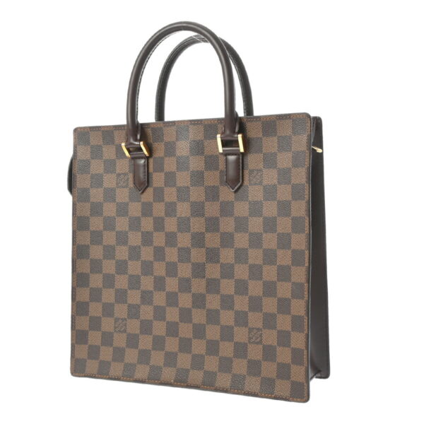 800000128696000 2 Louis Vuitton Damier Venice PM Tote Bag Brown