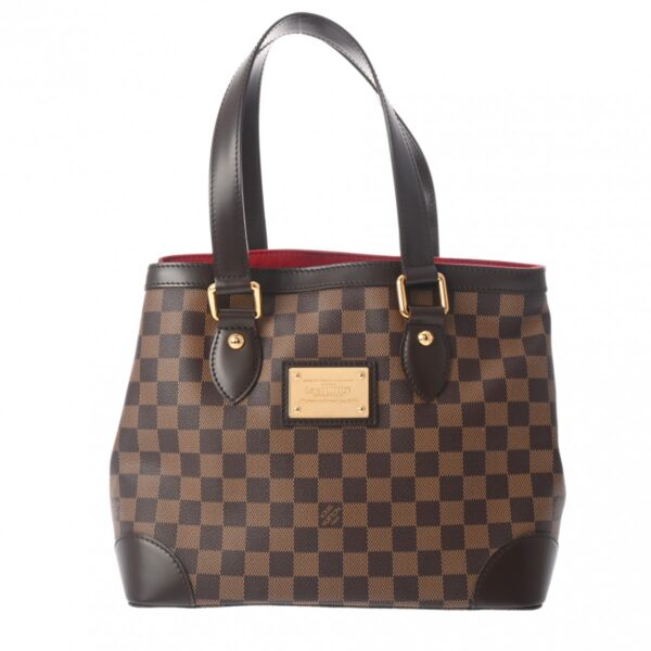 800000128701000 1 Louis Vuitton Damier Hampstead PM Handbag Brown