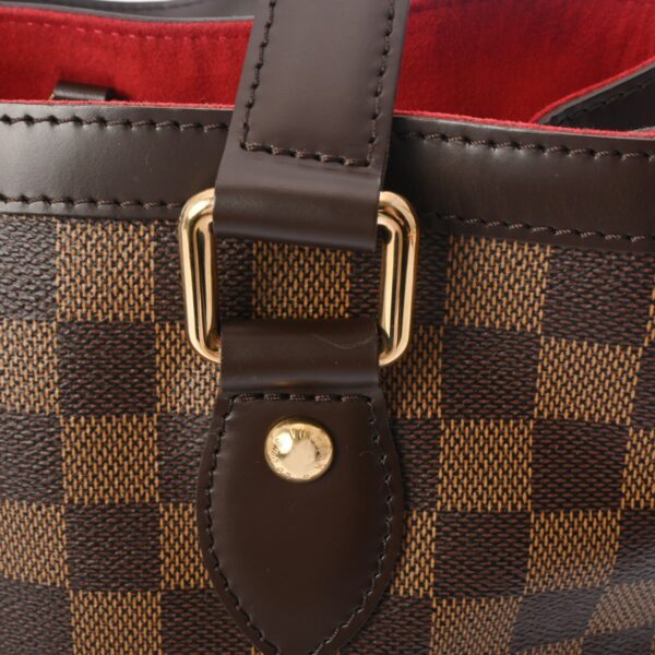 800000128701000 10 Louis Vuitton Damier Hampstead PM Handbag Brown