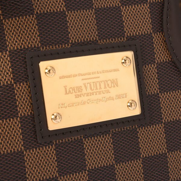 800000128701000 9 Louis Vuitton Damier Hampstead PM Handbag Brown