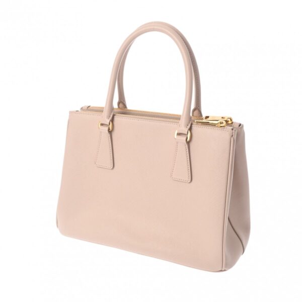 800000128703000 2 Prada Galleria Saffiano Handbag Pink Beige