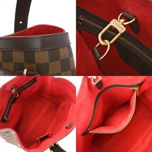 800000128706000 14 c Louis Vuitton Damier Hampstead MM Handbag Brown