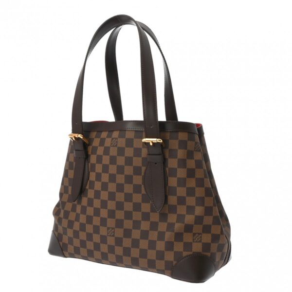 800000128706000 2 Louis Vuitton Damier Hampstead MM Handbag Brown