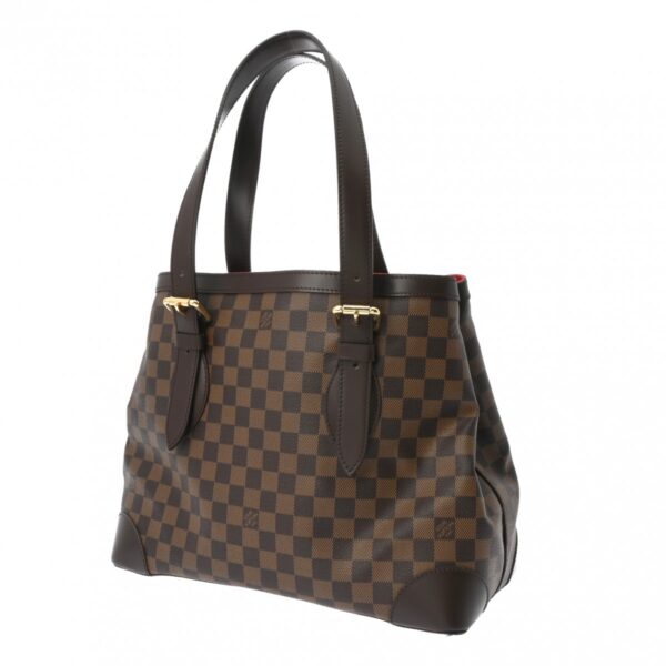 800000128707000 2 Louis Vuitton Damier Hampstead MM Handbag Brown