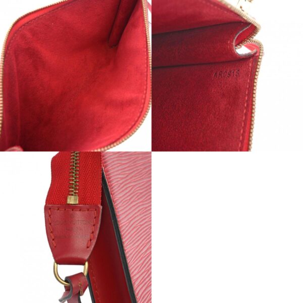 800000128746000 15 c Louis Vuitton Epi Leather Accessory Pouch Red