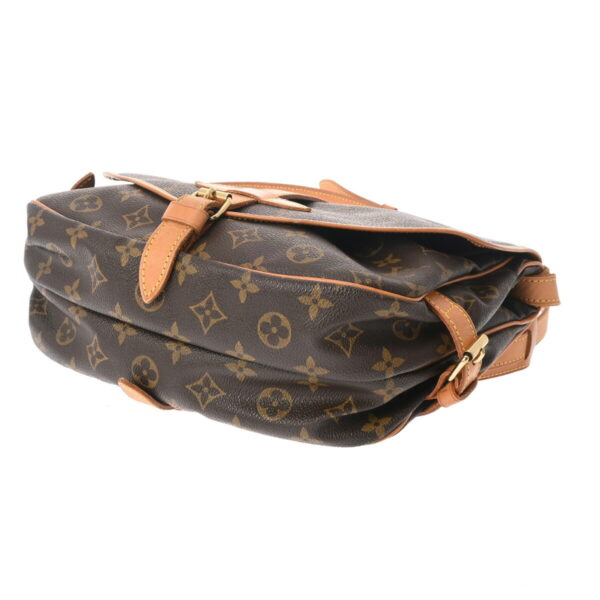 800000128852000 6 Louis Vuitton Saumur 30 Monogram Brown