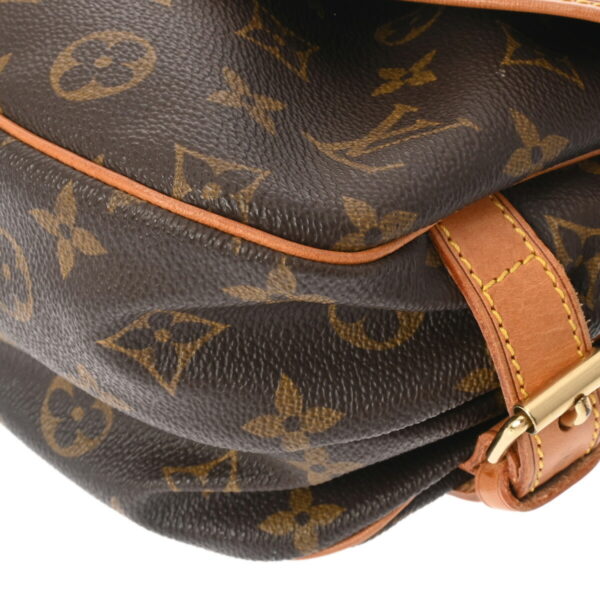 800000128852000 7 Louis Vuitton Saumur 30 Monogram Brown