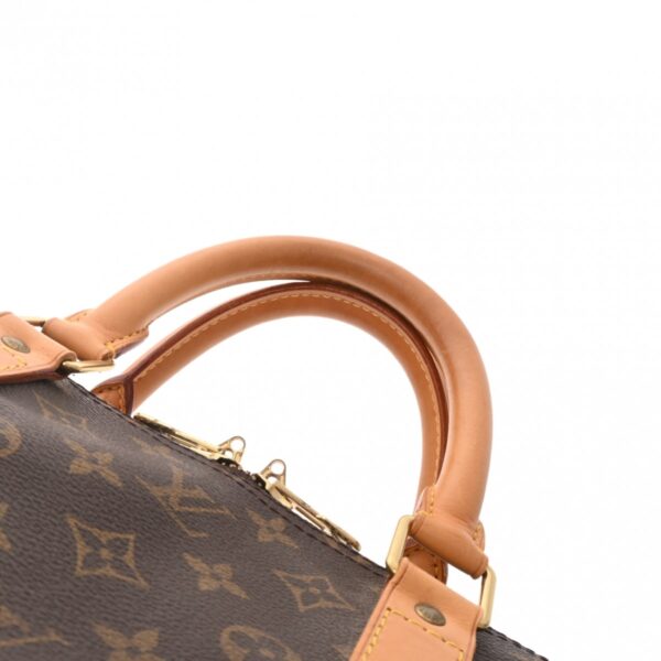 800000128866000 4 Louis Vuitton Monogram Keepall 55 Bag Brown