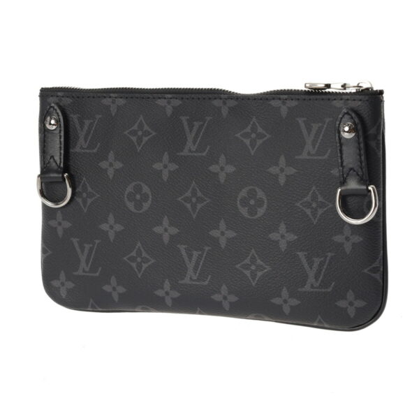 800000129028000 2 Louis Vuitton Trio Messenger Monogram Black