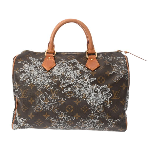 800000129031000 1 Louis Vuitton Dantelle Speedy 30 Brown