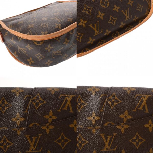 800000129043000 11 c Louis Vuitton Monogram Menilmontan PM Shoulder Bag Brown