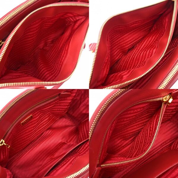 800000129049000 18 c Prada Galleria Saffiano Handbag Fuoco