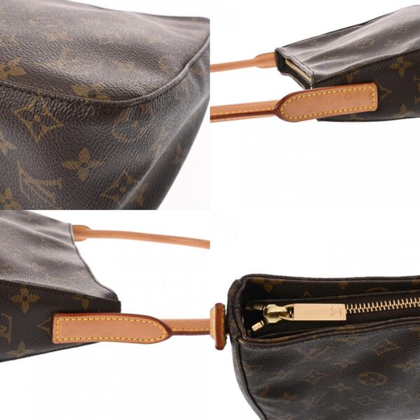 800000129056000 10 c Louis Vuitton Monogram Looping MM Bag Brown