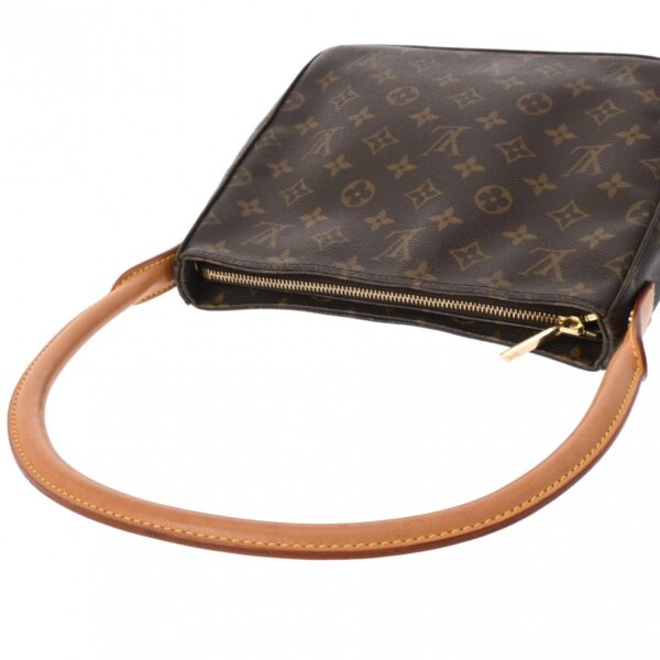 800000129056000 3 Louis Vuitton Monogram Looping MM Bag Brown