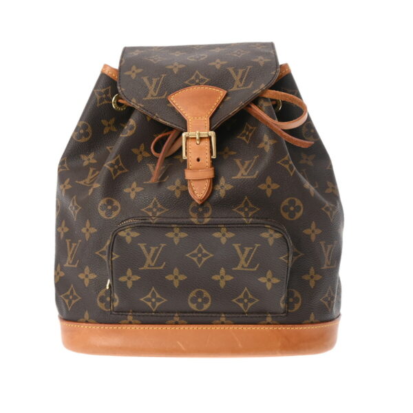 800000129058000 1 Louis Vuitton Monogram Monsouris MM Backpack Brown