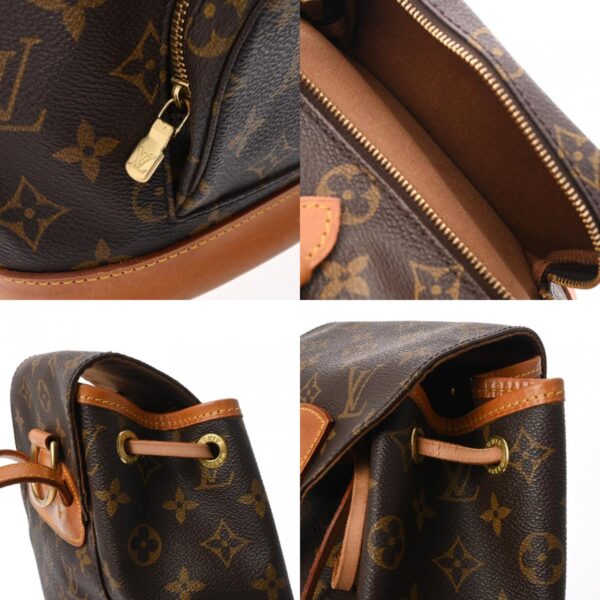 800000129058000 10 c Louis Vuitton Monogram Monsouris MM Backpack Brown