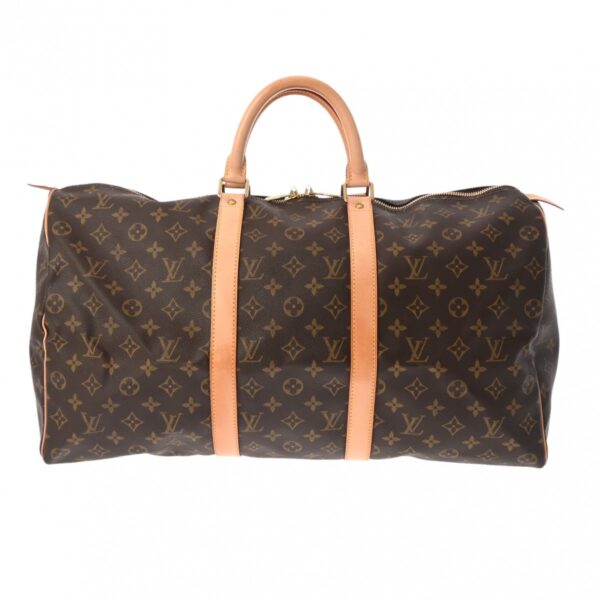 800000129124000 1 Louis Vuitton Keepall 50 Monogram Brown