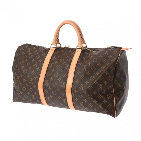 800000129124000 2 Louis Vuitton Keepall 50 Monogram Brown