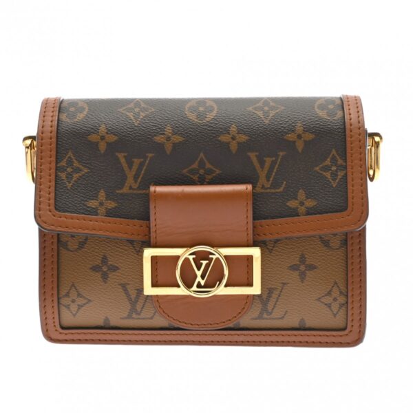 800000129125000 1 Louis Vuitton Dauphine Monogram Brown