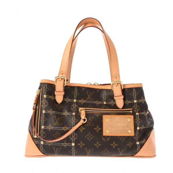 800000129218000 1 Louis Vuitton Monogram Rivet Brown