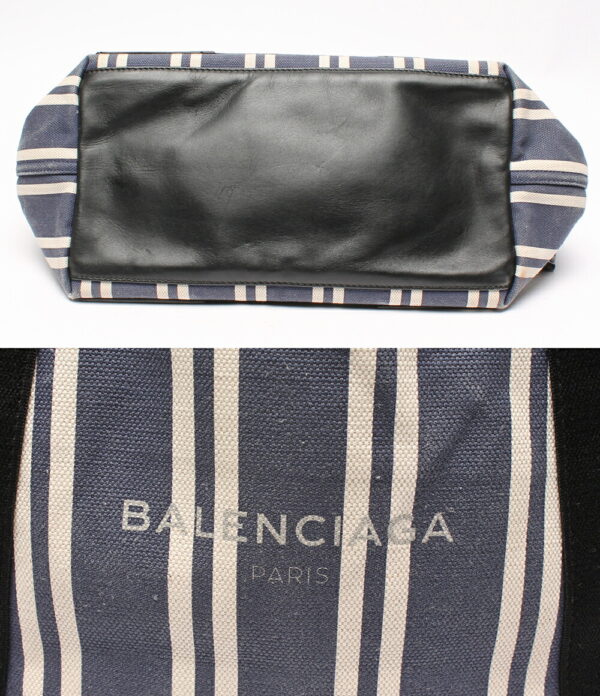 801030374 5 Balenciaga Tote Bag Navy Hippo S Pouch