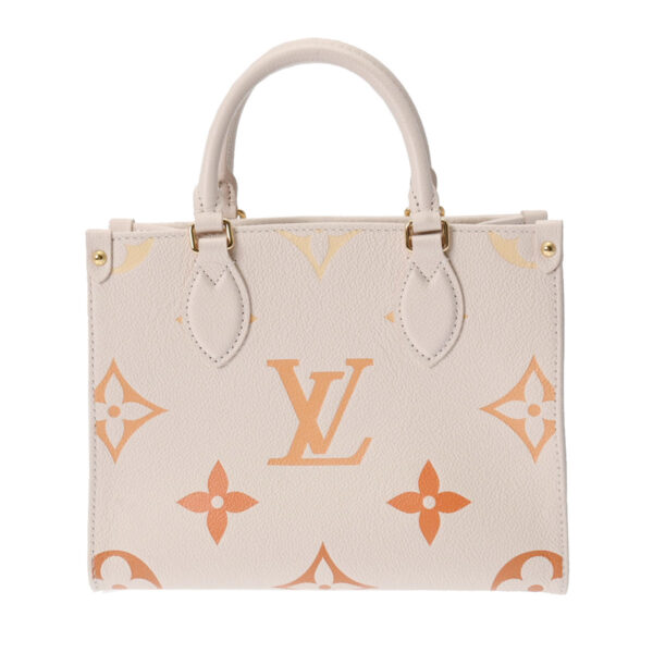 802000155841000 1 Louis Vuitton On the Go PM Gradation Empreinte 2WAY Bag