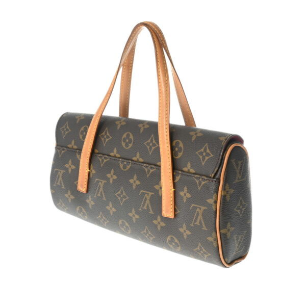 802000157816000 2 Louis Vuitton Sonatine Monogram Handbag Brown