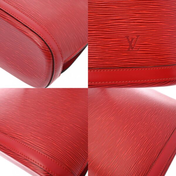 802000158032000 12 c Louis Vuitton Epi Rusac Leather Shoulder Bag Red