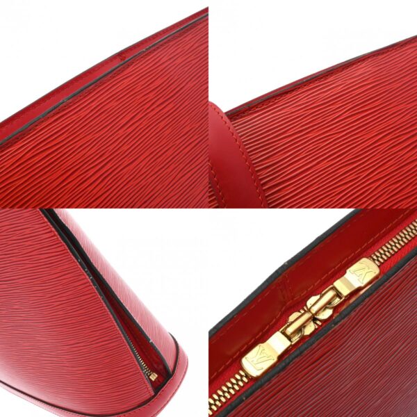 802000158032000 16 c Louis Vuitton Epi Rusac Leather Shoulder Bag Red