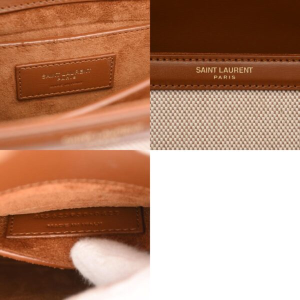 802000158138000 18 c Saint Laurent Cassandra 2WAY Leather Handbag Brown