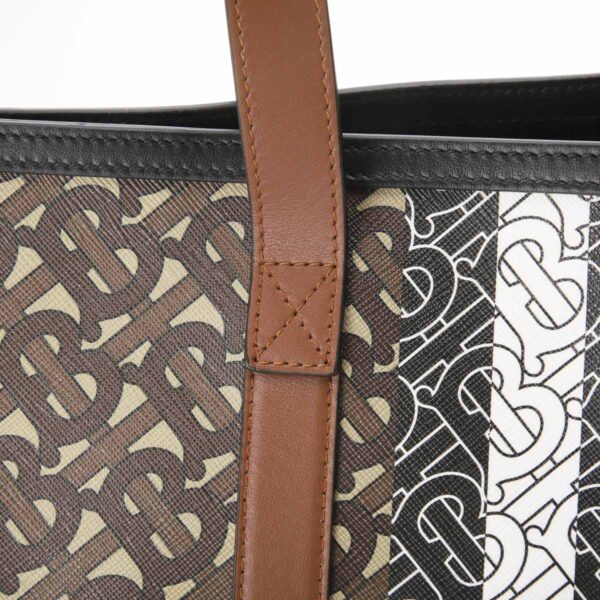 8021488 brown07 Burberry EW Book Tote Bag Brown