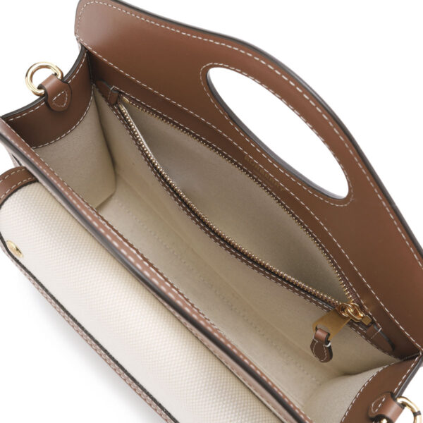 8039361 natural05 Burberry Mini Pocket Bag Tote Beige