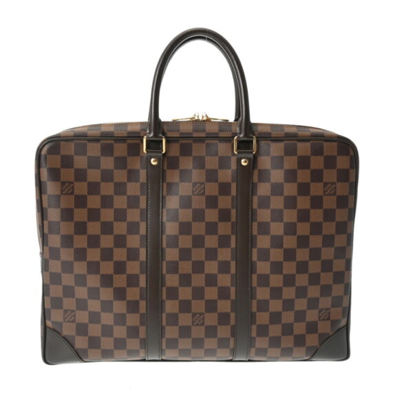 805000944211000 1 Louis Vuitton Porte de Cumin Voyage Business Bag Brown