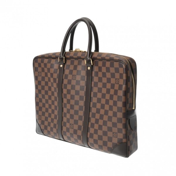 805000944211000 2 Louis Vuitton Porte de Cumin Voyage Business Bag Brown