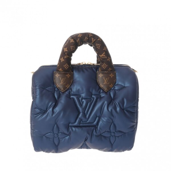 805000944240000 1 Louis Vuitton LV Pillow Speedy 25 2WAY Handbag Blue