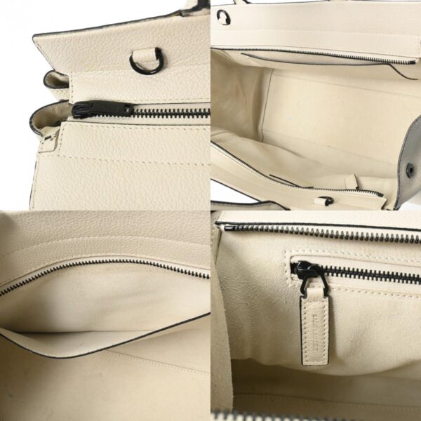 805000944248000 14 c Yves Saint Laurent Cavalli Gauche 2WAY Leather Handbag Ivory