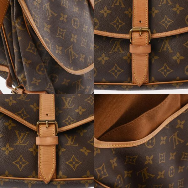 805000944303000 16 c Louis Vuitton Saumur 35 Monogram Brown