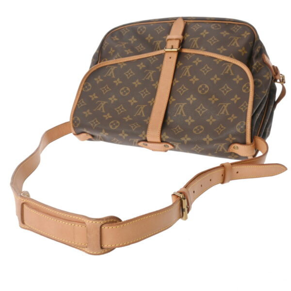 805000944303000 3 Louis Vuitton Saumur 35 Monogram Brown