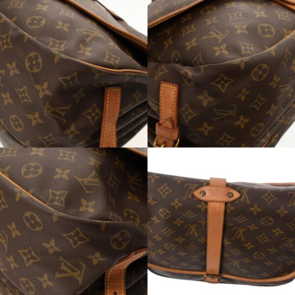 805000944303000 8 c Louis Vuitton Saumur 35 Monogram Brown