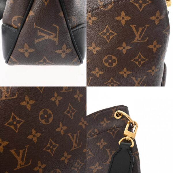 806000640132000 13 c Louis Vuitton Odeon NM MM Monogram Shoulder Bag Brown Black