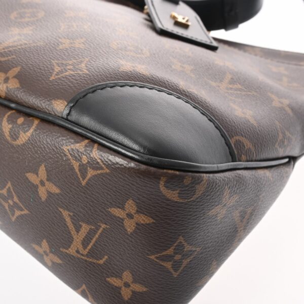 806000640132000 7 Louis Vuitton Odeon NM MM Monogram Shoulder Bag Brown Black