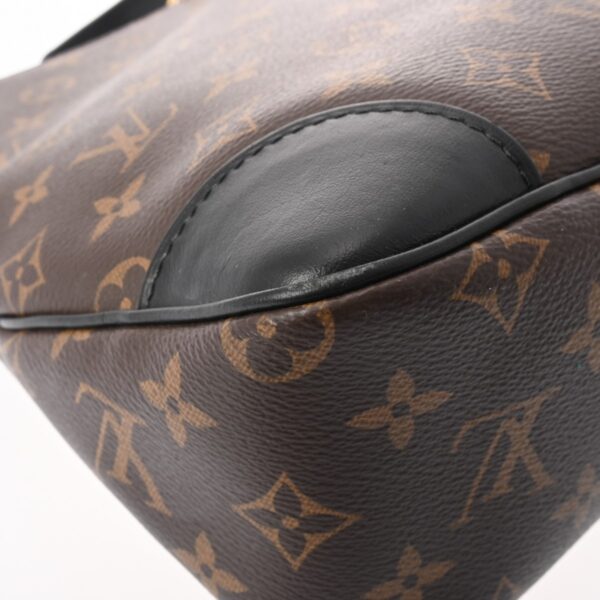 806000640132000 8 Louis Vuitton Odeon NM MM Monogram Shoulder Bag Brown Black