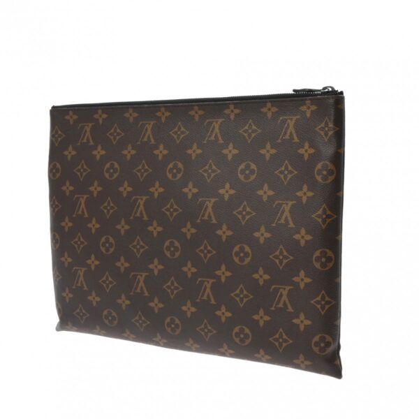 806000640204000 2 Louis Vuitton Monogram Solar Ray Pochette Clutch Bag Brown