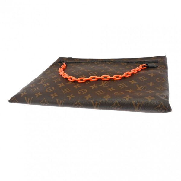 806000640204000 5 Louis Vuitton Monogram Solar Ray Pochette Clutch Bag Brown