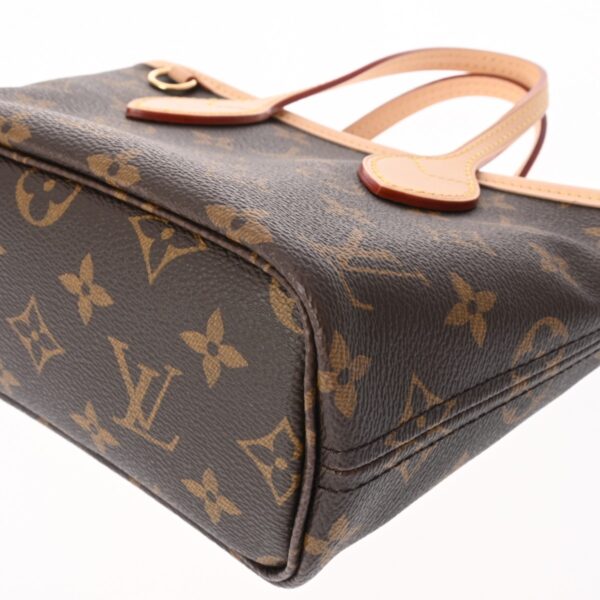 806000640219000 5 Louis Vuitton Monogram Neverfull BB 2WAY Handbag Brown