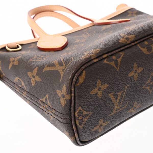 806000640219000 6 Louis Vuitton Monogram Neverfull BB 2WAY Handbag Brown